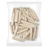 Kolíky drevené ryhované 08x35mm 50ks
