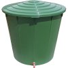 Sud plastový 500L zelený + vrchnák + ventil