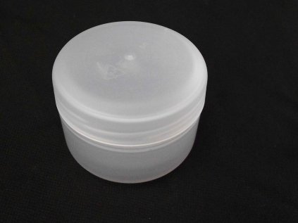 Kosmetická doza dvouplášťová natural 50 ml