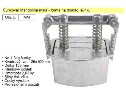 Forma na šunku, šunkovar Mandolína