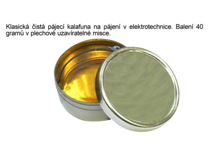 Kalafuna na pájení 40 gramů