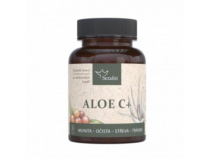 Přírodní kapsle ALOE C+ (90 kapslí) 01