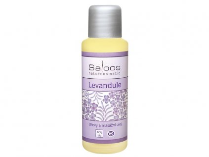 SALOOS Levandule tělový a masážní bio olej 50 ml