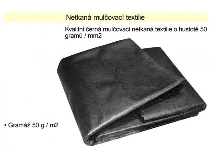 Netkaná textilie mulčovací 50g/m2