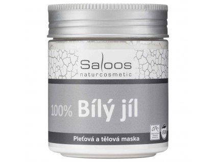 Tělová a pleťová maska Bílý jíl 100 g