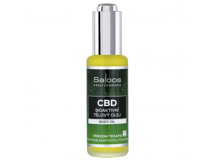 CBD Bioaktivní tělový olej 50 ml