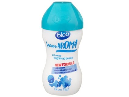 Bloo Foam, vonný prášek na údržbu WC, vůně Ocean Mist, 500g