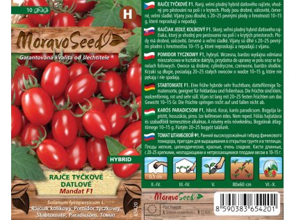 2774mm Raje tykov datlov Mandat F1 65420G