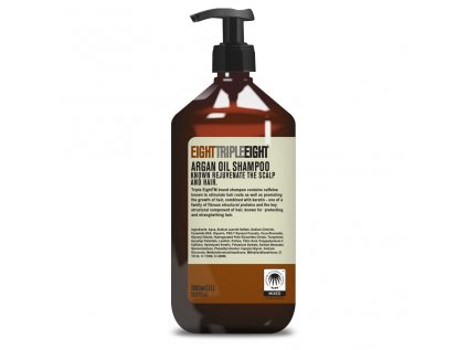 Triple Eight ARGAN šampon s ARGANOVÝMOLEJEM 1000 ml