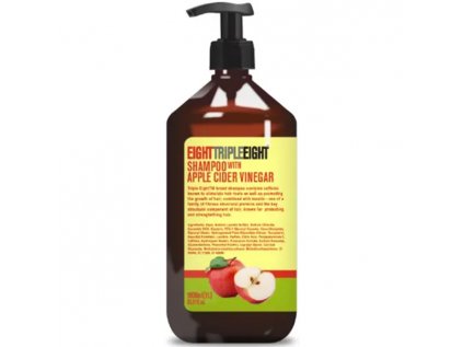 Triple Eight APPLE CIDER VINEGAR šampon s JABLEČNÝM OCTEM 1000 ml