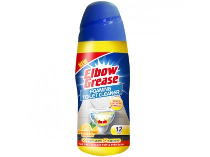 Elbow Grease Foam WC vonný pěnící a čistící prášek Lemon Fresh 500g