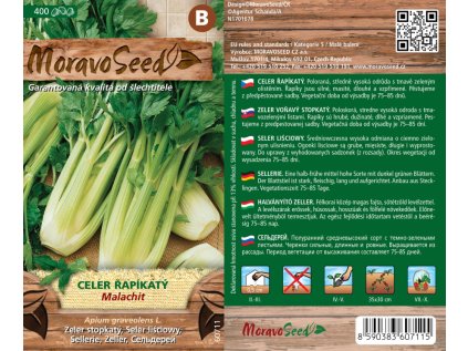 Celer rapikaty Malachit 60711