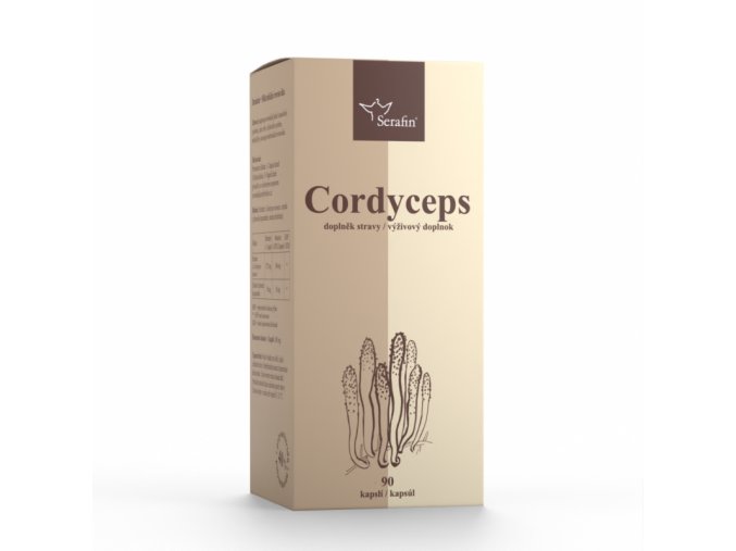 Cordyceps s jitrocelem 40% polysacharidů