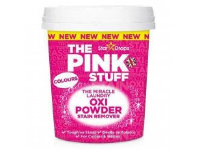 The Pink stuff OXI POWDER Zázračný prášek na skvrny na barevném prádle 1000 g