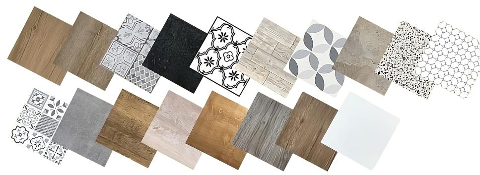 SAMOLEPÍCÍ PODLAHOVÉ ČTVERCE