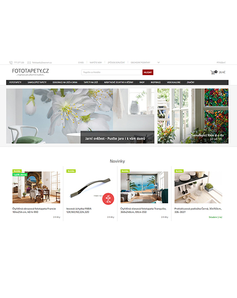 E-shop fototapety.cz