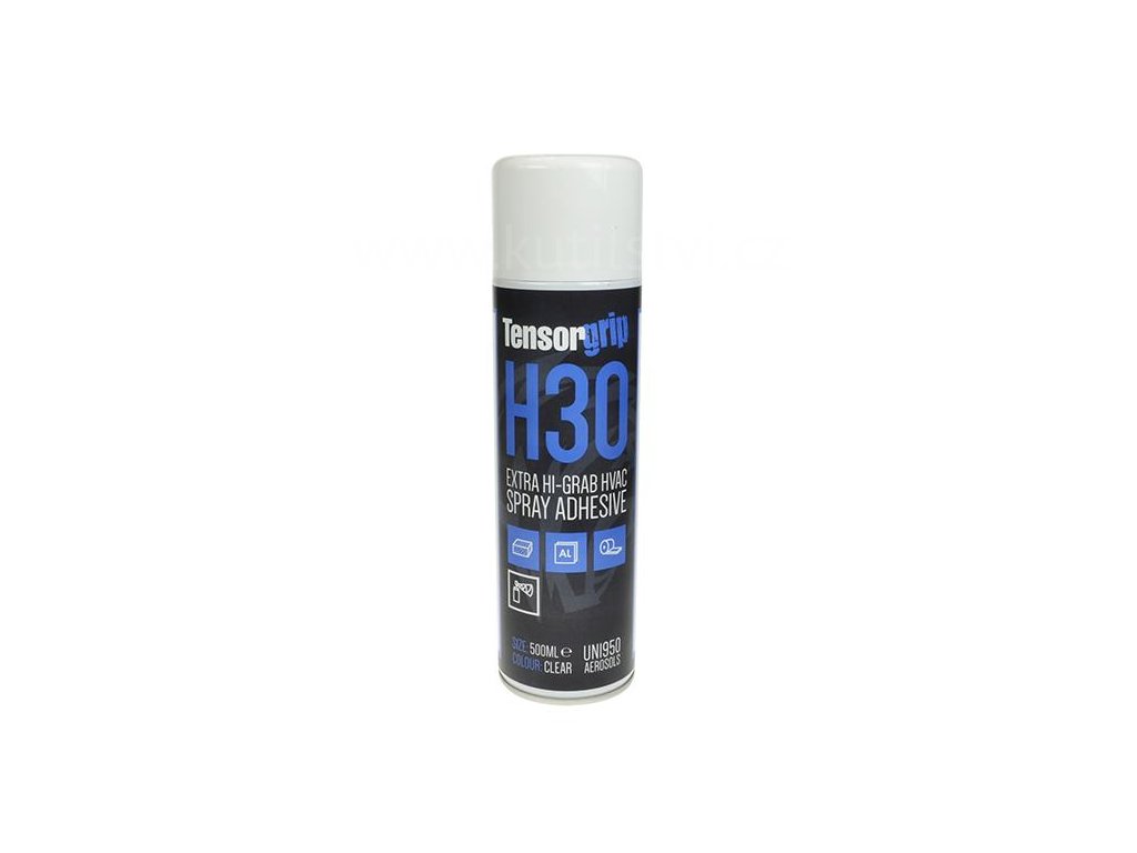 TensorGrip H30 - Extra silné lepidlo pro izolační a pěnové materiály, 500 ml, spray