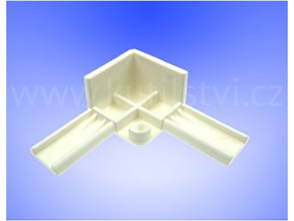 Vnější plastový roh pro profil OE 24x24 mm