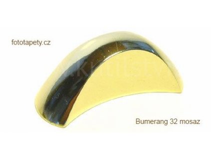 kovová úchytka BUMERANG 32 (Varianta chrom lesklý)