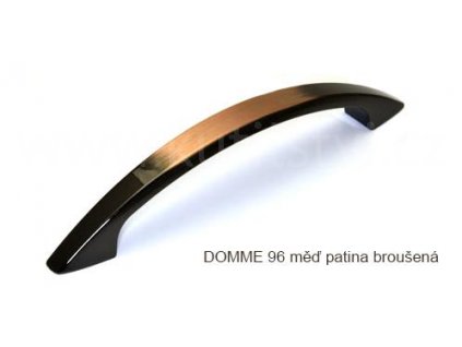 kovová úchytka DOMME 96 (Varianta DOMME 96 bronz)