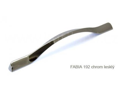 kovová úchytka FABIA 128,160,192,224,320 (Varianta FABIA 128 chrom lesklý)