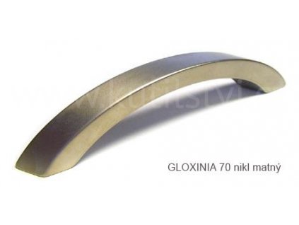 kovová úchytka GLOXINIA 70 (Varianta nikl černý)