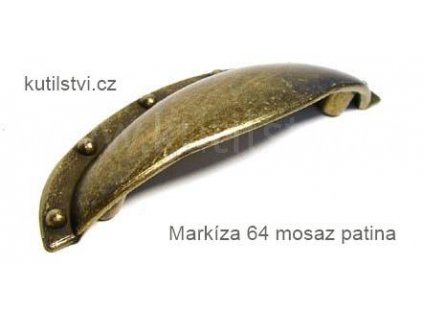kovová úchytka MARKÍZA 64 (Varianta MARKÍZA 64 chrom lesklý)