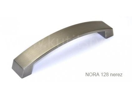 kovová úchytka NORA 128,160,192,256, 320 nerez (Varianta NORA 128 nerez)