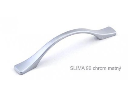 kovová úchytka SLIMA  96 (Varianta SLIMA 96 chrom matný)