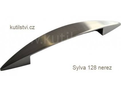 kovová úchytka SYLVA 128 (Varianta SYLVA 128 chrom lesklý)