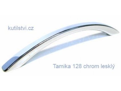 kovová úchytka TAMIKA 128 (Varianta TAMIKA 128 černá matná)