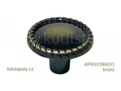 kovový knopek APASIONADO (Varianta APASIONADO bronz)