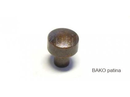 kovový knopek BAKO 15 (Varianta BAKO 15 mosaz)
