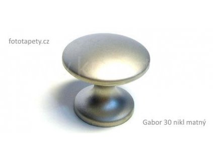 kovový knopek GABOR (Varianta GABOR chrom lesklý)