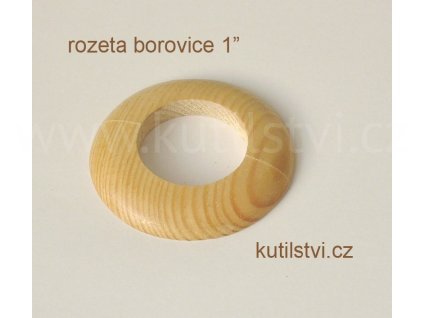 Dřevěná rozeta podlahová - materiál borovice, doprodej