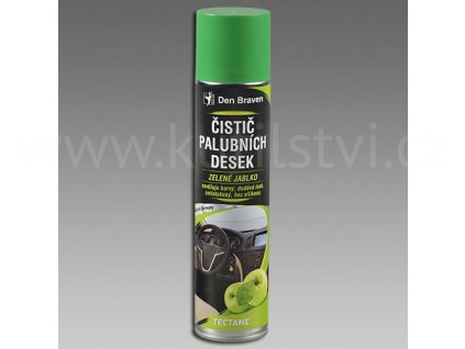 Čistič palubních desek ZELENÉ JABLKO, sprej 400 ml
