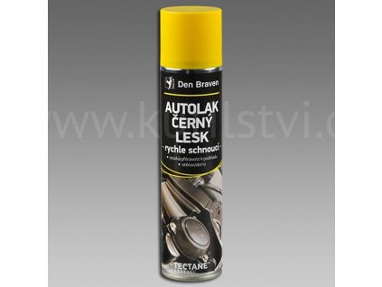 Autolak černý lesk, sprej 400 ml