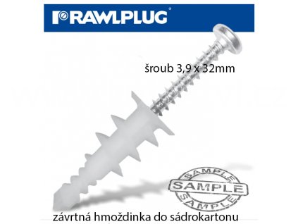 hmozdinka do sadrokartonu plast