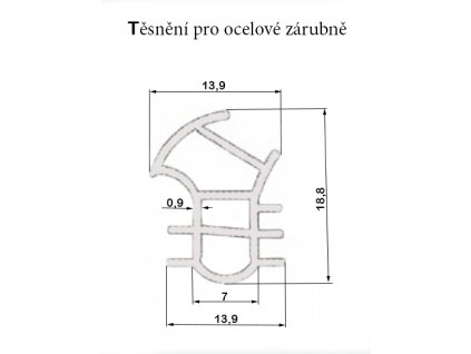 Silikonové těsněnní pro ocelové zárubně OSE23