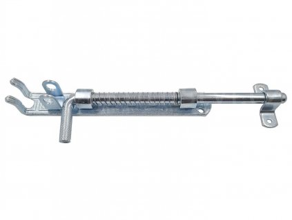 zastrč s pružinou bílý zinek 225mm