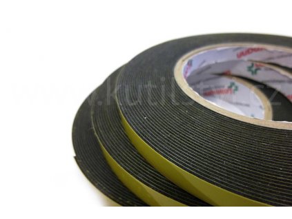 Autopáska  910 F pro ozdobné lišty, emblémy a doplňky automobilů - venkovní použití (Varianta Auto páska, černá, šíře 12mm, návin 10 metrů)