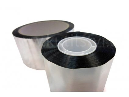 Samolepící pokovená polypropylenová páska, tl. 0,051 mm (Varianta Páska pokovená šíře 100mm, návin 50 metrů)