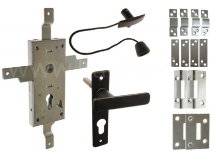 vícebodový zámek vrat centrální Kastel 3 1