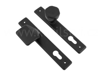 venkovní klika kulatá