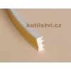 Samolepící těsnění oken a dveří, K profil, malá spára 2-3mm, materiál EPDM