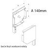 roleta boční kryt 45° 137mm