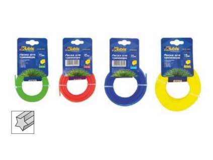 3018 zaci struna do krovinorezu 240 mm15 m ctverec 01 08 2241