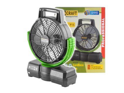 7383 aku ventilator procraft cf20 bez baterie a nabijecky cf20 bb