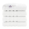 4 Pack towels white1