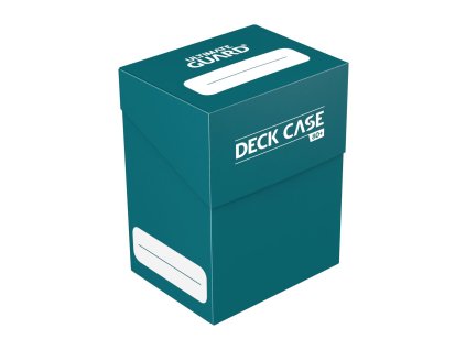 157694 ultimate guard deck case 80 standard size petrol blue